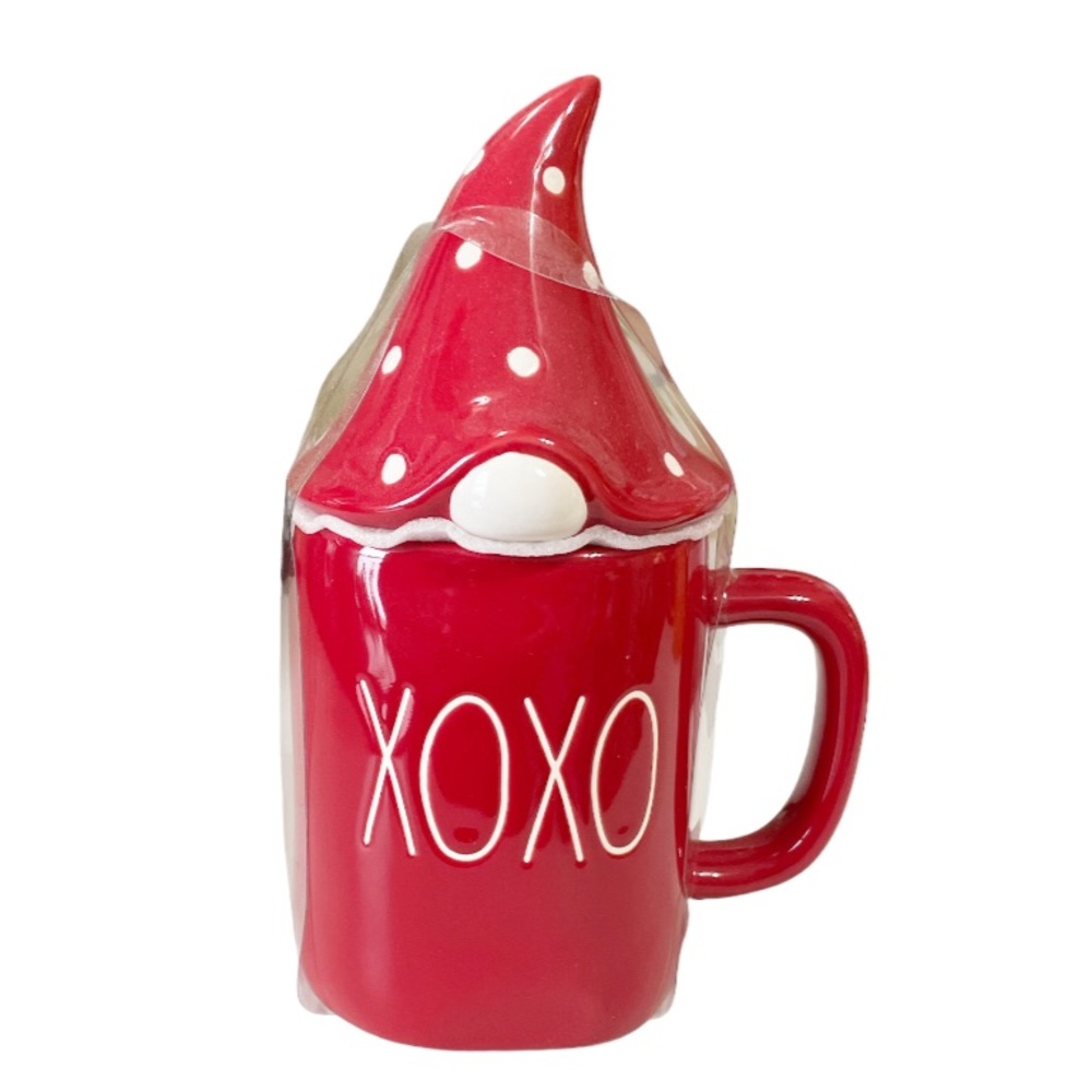 NEW Rae Dunn XOXO Topper Mug ❤️❤️❤️